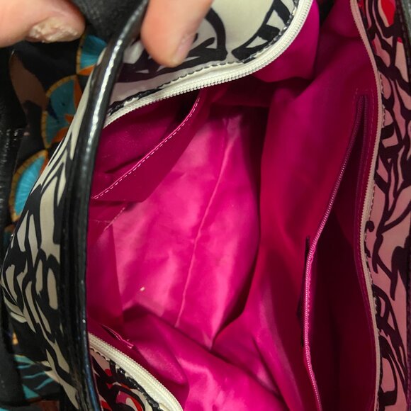 COACH Floral Poppy Graffiti Tote Bag - Like New! - Picture 11 of 16